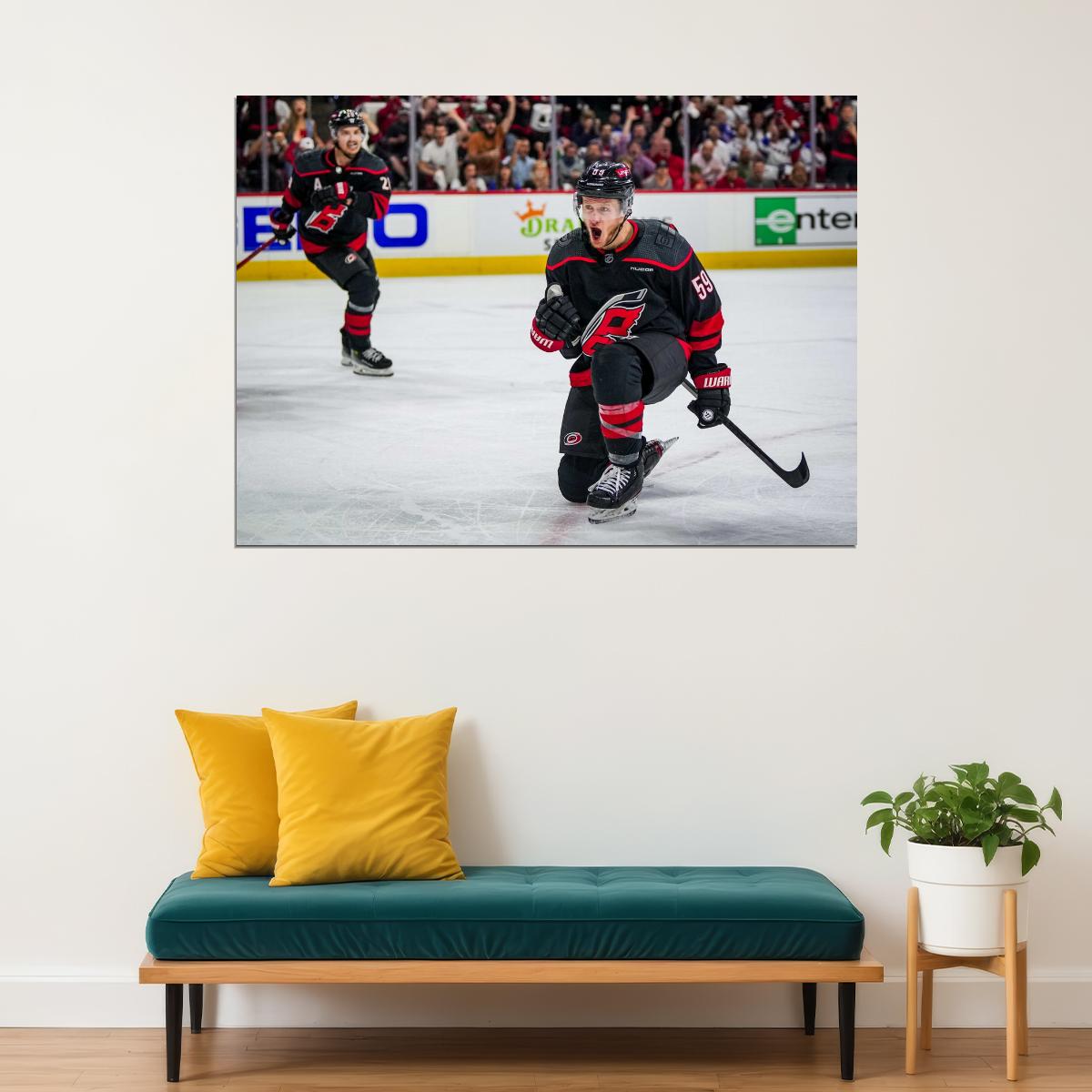 Jake Guentzel Famous USA Hockey Player Poster North America Hockey HD Photo Print - xonomax