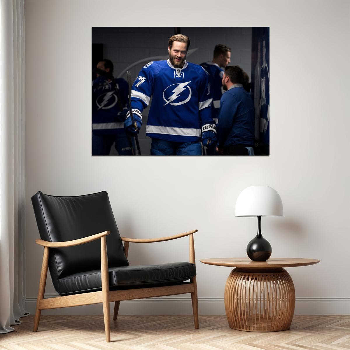 Victor Hedman Famous USA Hockey Player Poster North America Hockey HD Photo Print