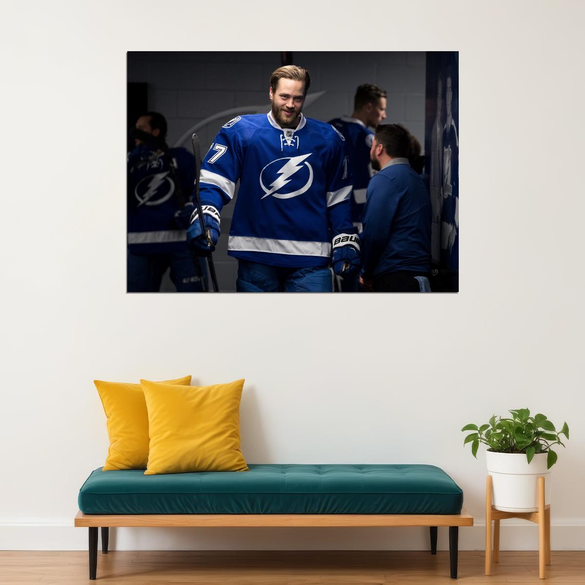 Victor Hedman Famous USA Hockey Player Poster North America Hockey HD Photo Print