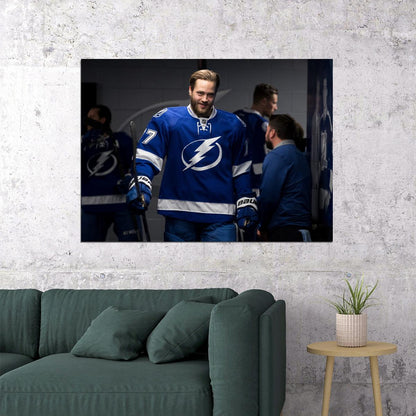 Victor Hedman Famous USA Hockey Player Poster North America Hockey HD Photo Print