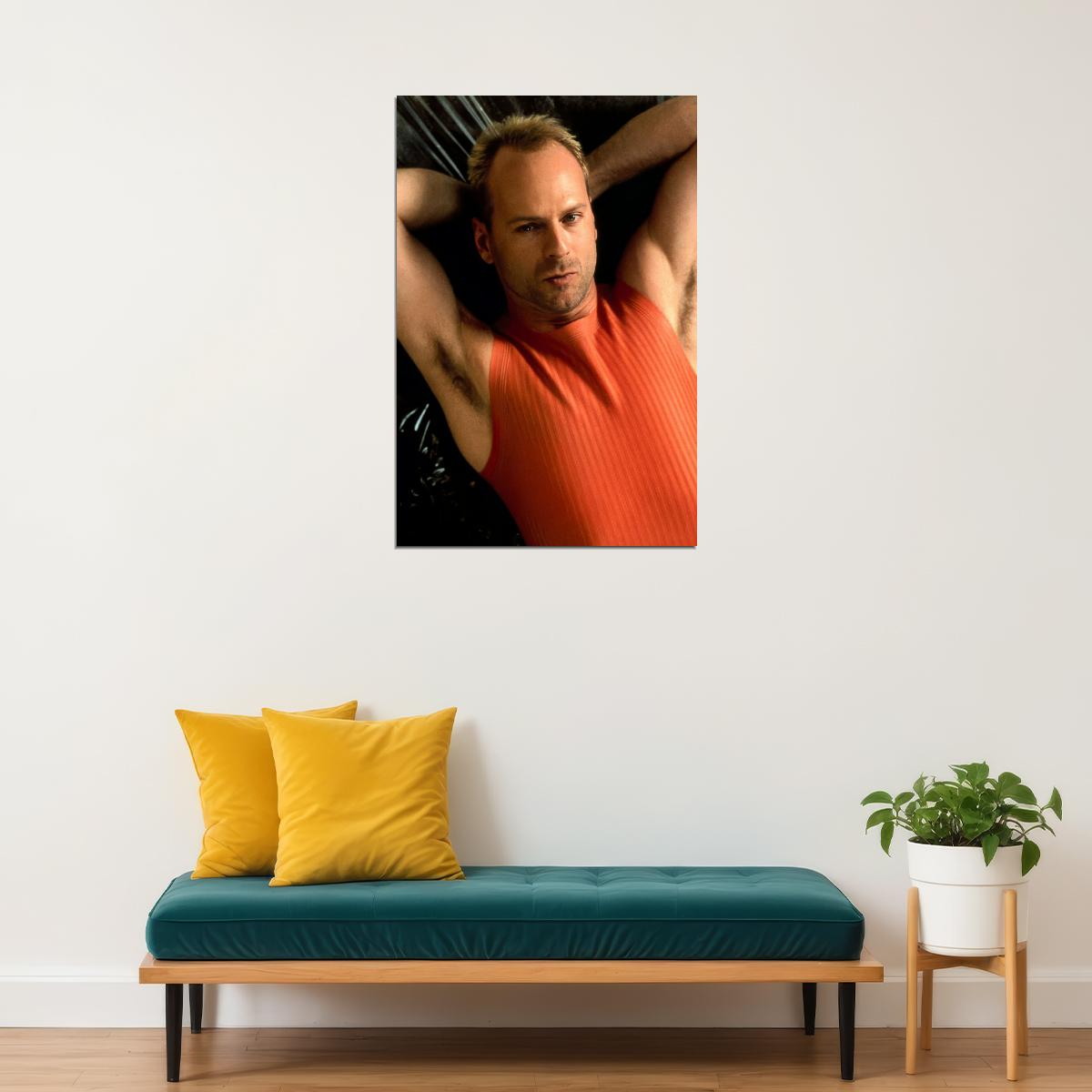 Bruce Willis Korben Dallas The Fifth Element Movie Poster 90s Sci-Fi Film Photo Print