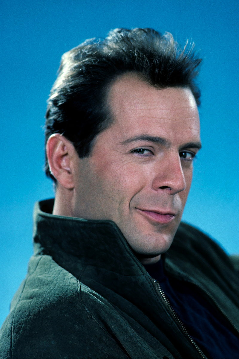 Bruce Willis Young Classic Retro Hollywood Photo Print