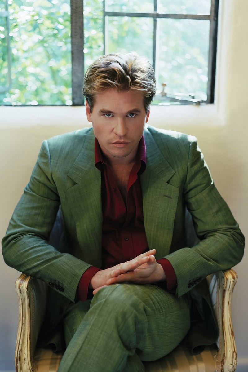 Val Kilmer Young Actor Stylish Portrait 90s Classic Hollywood Photo Print