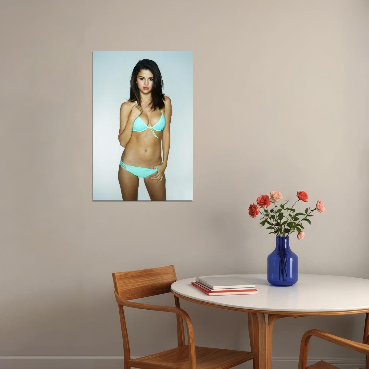 Selena Gomez Spring Breakers Movie Poster Iconic Bikini Photo Sexy Hollywood Star Wall Art Print