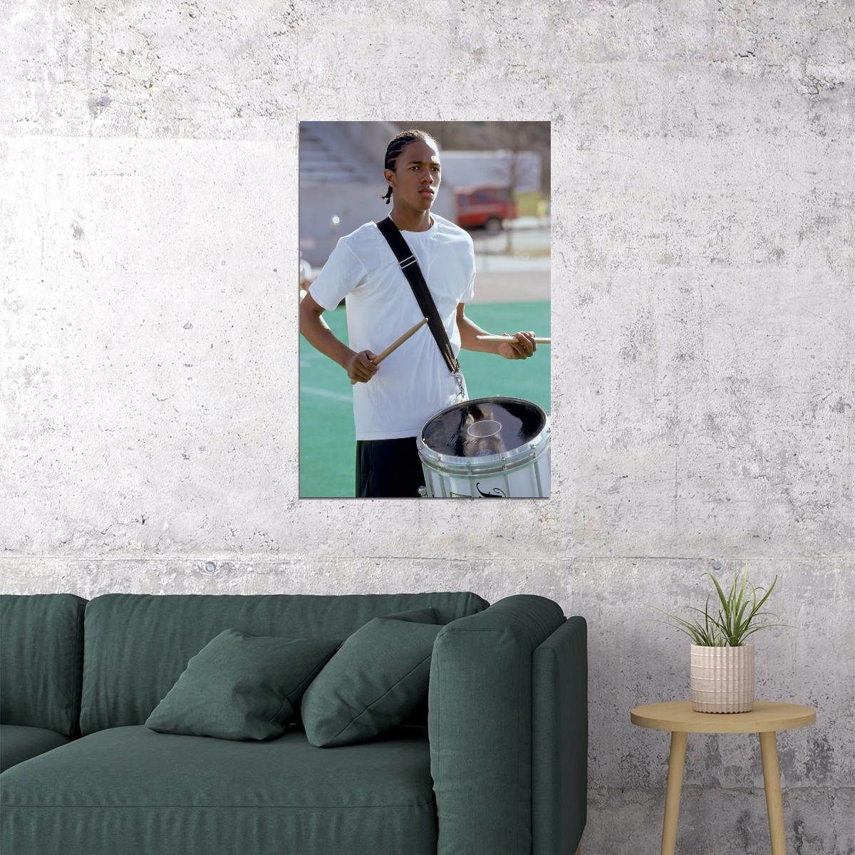 Nick Cannon Devon Miles Drumline 2002 Movie Poster Early Career Photo Iconic Film Role Hollywood Actor Wall Art Print