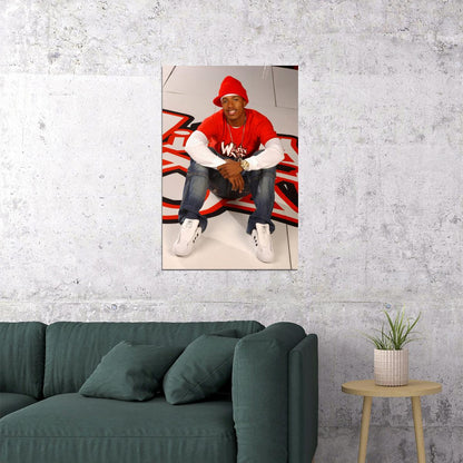 Nick Cannon Wild 'N Out Poster Y2k Comedy Show Host Early 2000s TV Star Wall Art Print