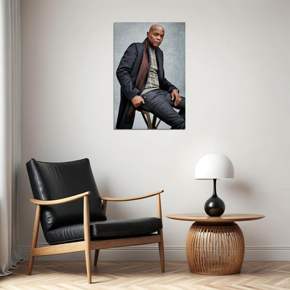 Samuel L. Jackson Portrait Poster Legendary Hollywood Photo Modern Fashion Look Wall Art Print