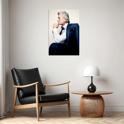 Michael Douglas Poster Modern Portrait Timeless Hollywood Legend Wall Art Print