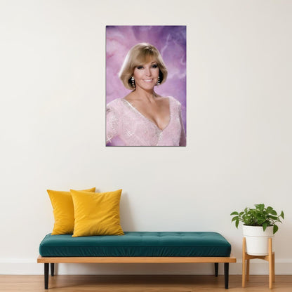 Kim Novak Modern Portrait Hollywood Legend Timeless Beauty Wall Art Print