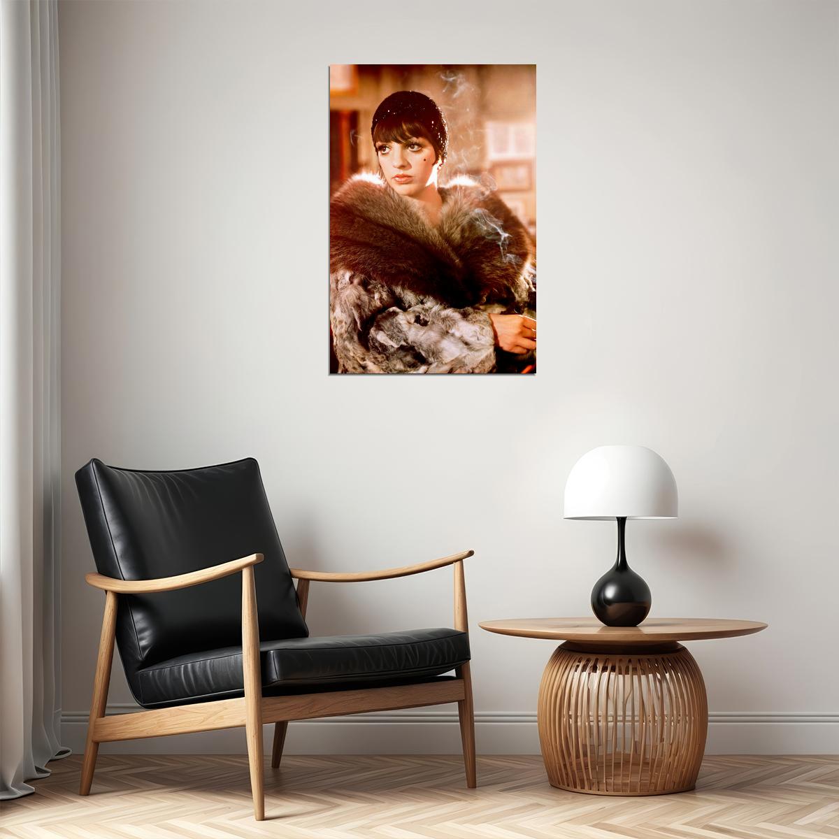 Liza Minnelli 1970s Actress Portrait Hollywood Glamour Icon 1920s Style Wall Art Print