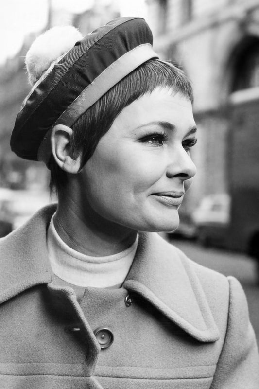 Judi Dench 1960s Iconic Photo Poster Fashion And Cinema Legend Print Actress Wall Art