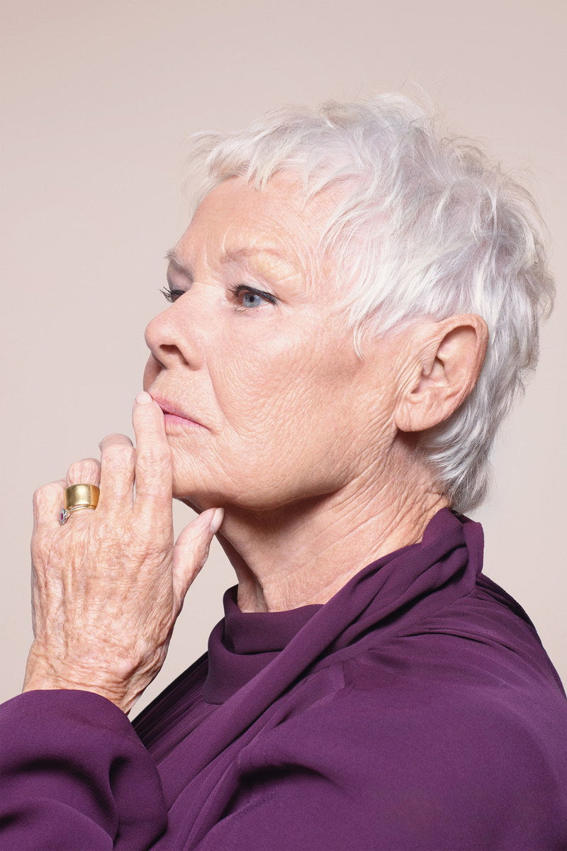 Judi Dench Modern Photo Poster Legendary British Actress Print Cinema Icon Wall Art