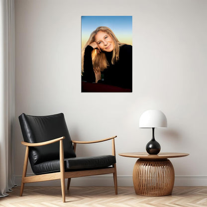 Barbra Streisand Modern Portrait Photo Print Legendary Hollywood Icon Poster Actress Wall Art