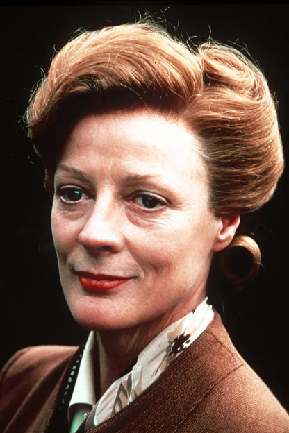 Maggie Smith Color Portrait Poster 1970s Legendary Actress Wall Art Photo Print