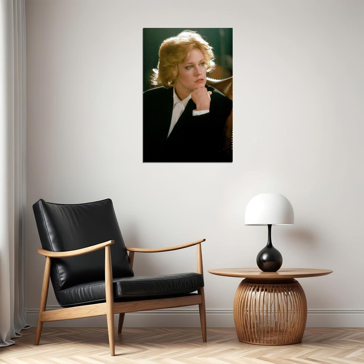 Melanie Griffith Classic Film Poster 1990s Hollywood Star Glamorous Movie Actress Wall Art Print Old Hollywood Aesthetic Wall Decor