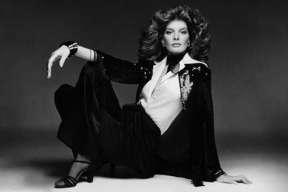 Rene Russo Modern Portrait Poster Hollywood Legend Recent Photo Glamorous Movie Star Wall Art Print Old Hollywood Aesthetic Wall Decor