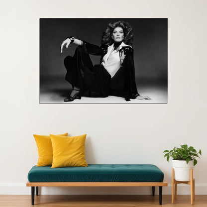 Rene Russo Modern Portrait Poster Hollywood Legend Recent Photo Glamorous Movie Star Wall Art Print Old Hollywood Aesthetic Wall Decor