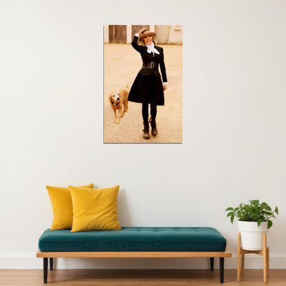 Diane Keaton Modern Portrait Poster Hollywood Legend Fashion Icon Glamorous Style Wall Art Print Old Hollywood Aesthetic Wall Decor