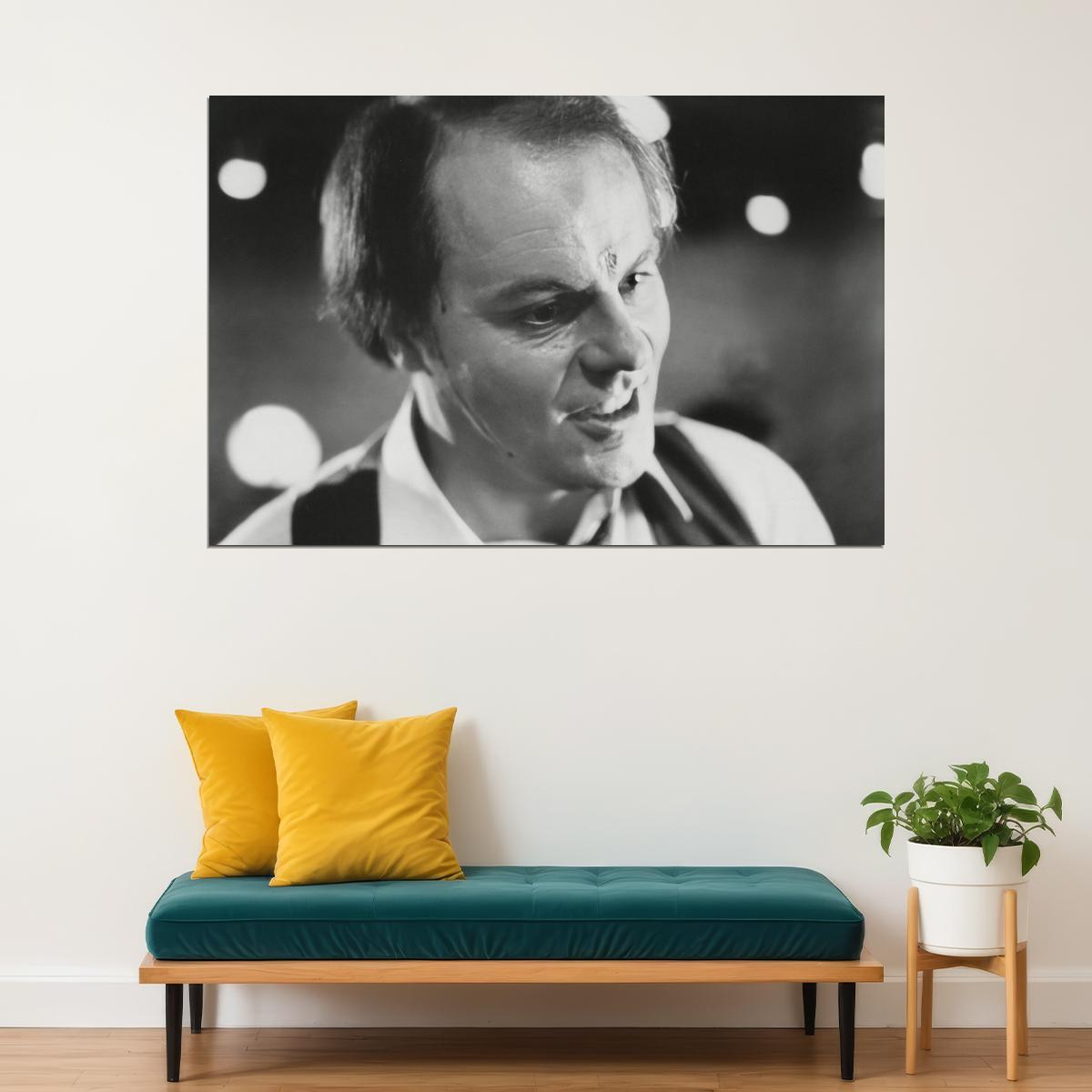 Michael Ironside Scanners 1981 Movie Poster Iconic Sci-Fi Horror Film Classic Villain Hollywood Wall Art Print Old Hollywood Aesthetic Wall Decor