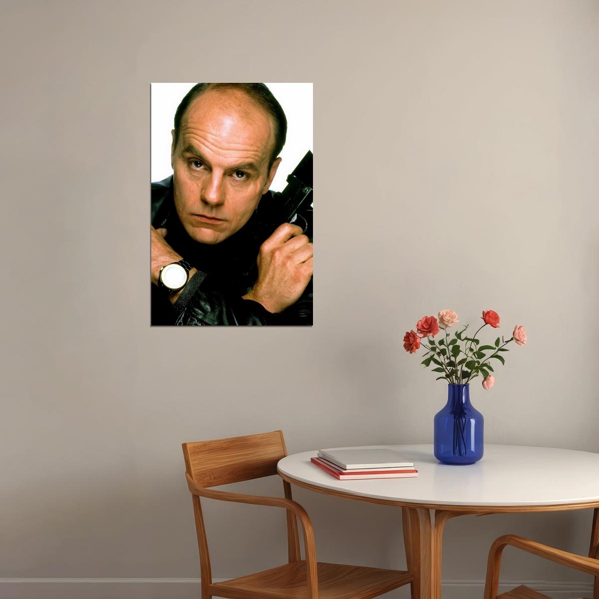 Michael Ironside Total Recall 1990 Movie Poster Iconic Sci-Fi Film Classic Villain Hollywood Wall Art Print Old Hollywood Aesthetic Wall Decor - xonomax