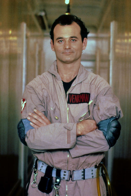 Bill Murray Ghostbusters Movie Poster 1984 Iconic Sci-Fi Comedy Film Venkman Print Hollywood Legend Wall Art Old Hollywood Aesthetic Wall Decor