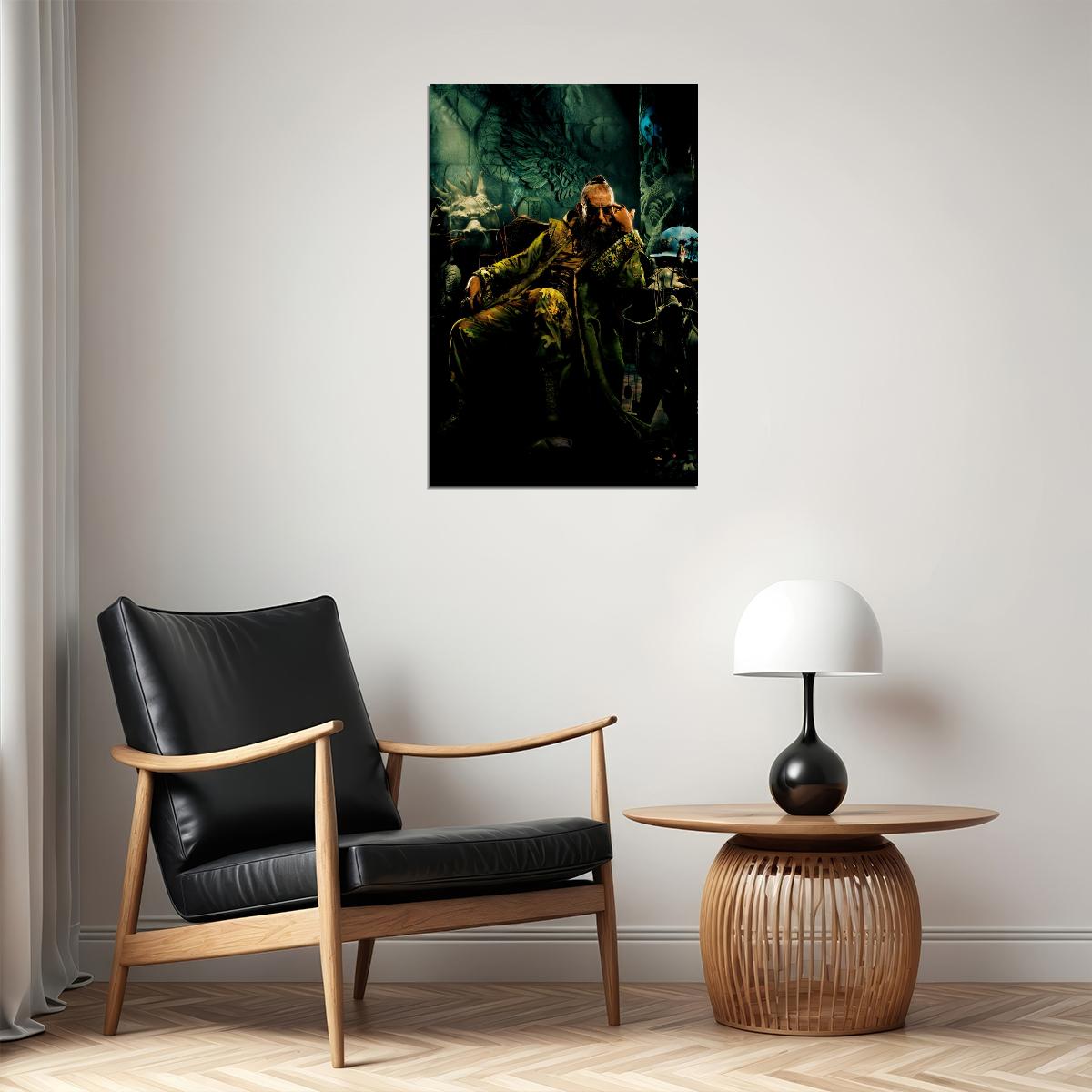 Ben Kingsley Trevor Slattery Movie Poster Iconic Hollywood Actor Wall Art Print Old Hollywood Aesthetic Wall Decor - xonomax