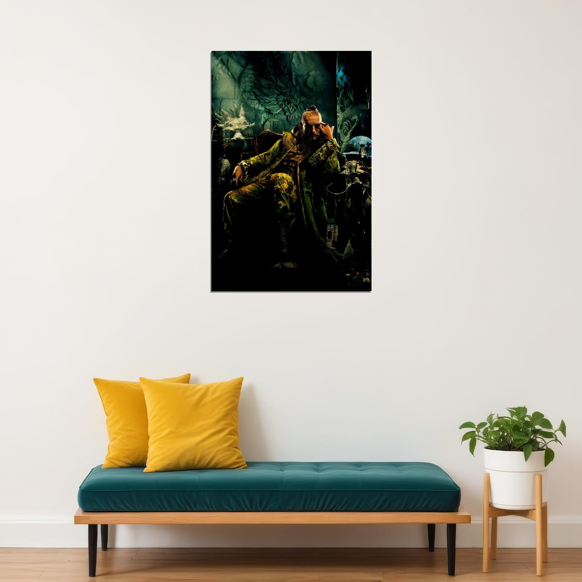 Ben Kingsley Trevor Slattery Movie Poster Iconic Hollywood Actor Wall Art Print Old Hollywood Aesthetic Wall Decor - xonomax
