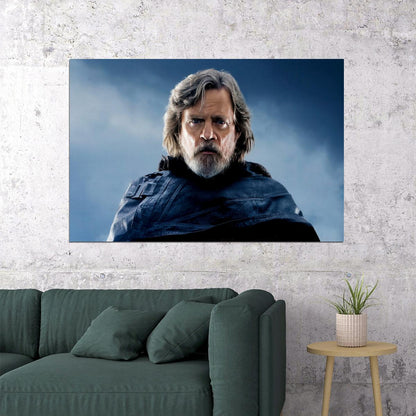 Mark Hamill Modern 2017 Portrait Poster Legendary Actor Iconic Luke Recent Cinematic Photo Wall Art Print2017 Old Hollywood Aesthetic Wall Decor