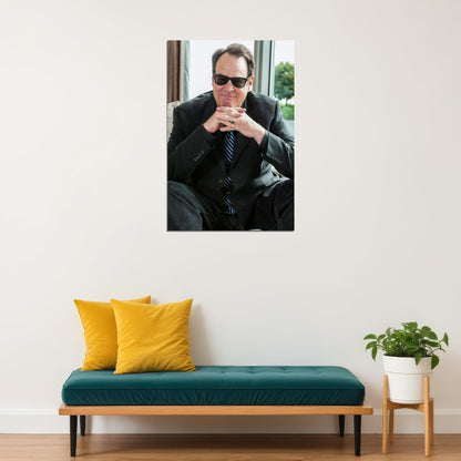 Dan Aykroyd Modern Photo Portrait Actor Legendary Film Star Wall Art Print Old Hollywood Aesthetic Wall Decor