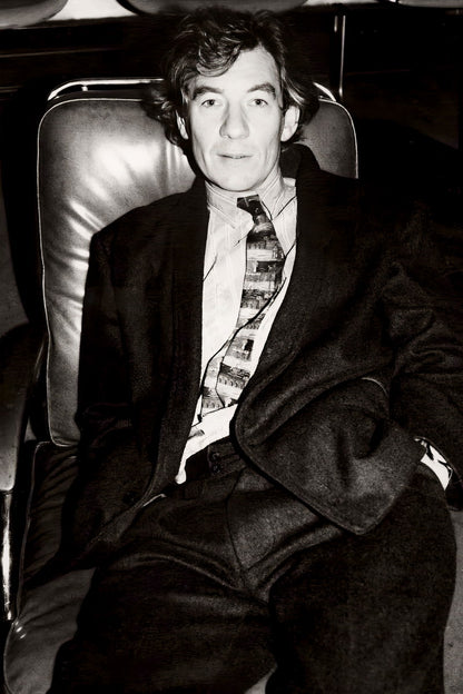 Ian McKellen 1970s Photo Poster Legendary British Actor Black And White Vintage Wall Art Print Old Hollywood Aesthetic Wall Decor - xonomax
