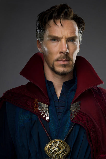 Benedict Cumberbatch Doctor Strange Movie 2010s Photo Poster Superhero Wall Art Print Old Hollywood Aesthetic Wall Decor