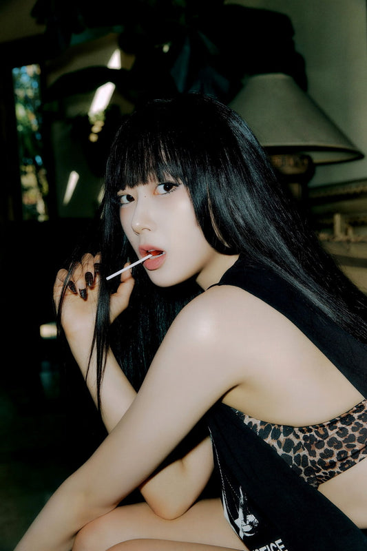 aespa Giselle Spicy Concept Photo K-pop Music Poster Y2K Aesthetic Summer Street Style Female Idol Fashion Print Viral Girl Group Wall Art - xonomax