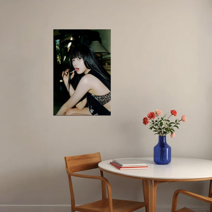 aespa Giselle Spicy Concept Photo K-pop Music Poster Y2K Aesthetic Summer Street Style Female Idol Fashion Print Viral Girl Group Wall Art - xonomax