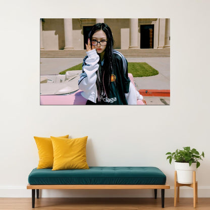 Giselle from aespa Spicy Concept Photo Music Poster Wall Art Print  K-pop Aesthetic Bold Fashion Trendy Room Decoration For Fans - xonomax