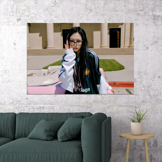 Giselle from aespa Spicy Concept Photo Music Poster Wall Art Print  K-pop Aesthetic Bold Fashion Trendy Room Decoration For Fans - xonomax