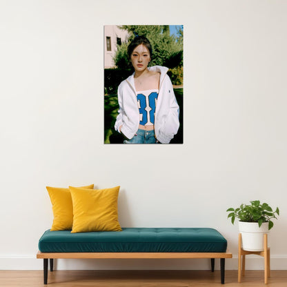 aespa Ningning Spicy Concept Photo Wall Art Music Poster  K-pop Fashion Vibe Bold Aesthetic Trendy Idol Print For Fans - xonomax