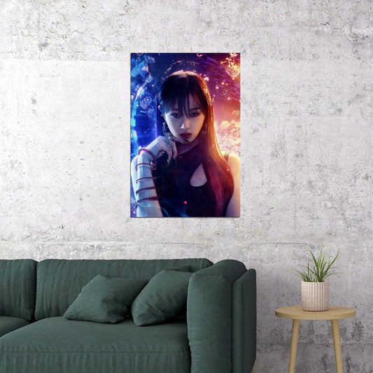 aespa Giselle Next Level Album Teaser Photo K-pop Music Poster Futuristic Aesthetic  Female Idol Fashion Print Trendy Girl Group Wall Art - xonomax
