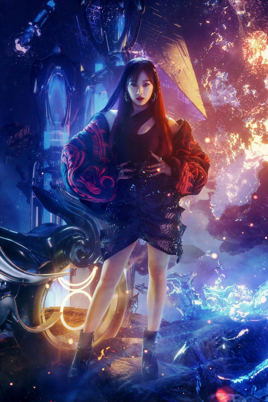 aespa Giselle Next Level Album Teaser Photo K-pop Music Poster Photocard Aesthetic  Female Idol Fashion Print Trendy Girl Group Wall Art - xonomax