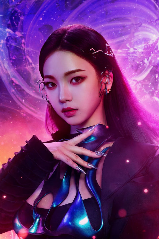 aespa Karina Next Level Album Teaser Photo K-pop Music Poster Futuristic Aesthetic  Female Idol Fashion Print Trendy Girl Group Wall Art - xonomax