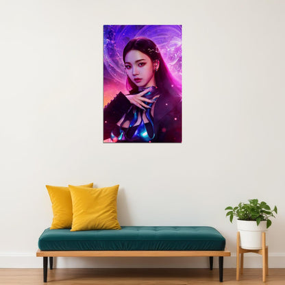aespa Karina Next Level Album Teaser Photo K-pop Music Poster Futuristic Aesthetic  Female Idol Fashion Print Trendy Girl Group Wall Art - xonomax