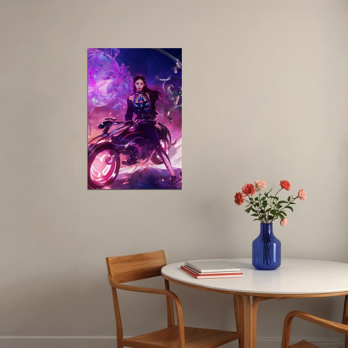 aespa Karina Next Level Album Teaser Photo K-pop Music Poster Photocard Aesthetic  Female Idol Fashion Print Trendy Girl Group Wall Art - xonomax