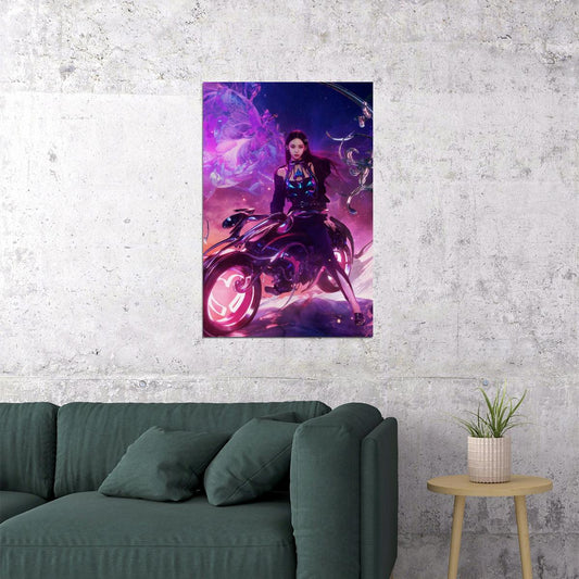 aespa Karina Next Level Album Teaser Photo K-pop Music Poster Photocard Aesthetic  Female Idol Fashion Print Trendy Girl Group Wall Art - xonomax