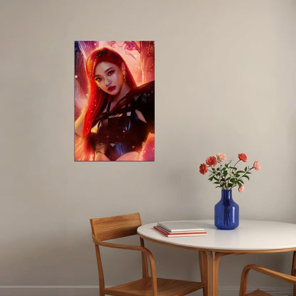 aespa Ningning Next Level Album Teaser Photo K-pop Music Poster Futuristic Aesthetic  Female Idol Fashion Print Trendy Girl Group Wall Art - xonomax