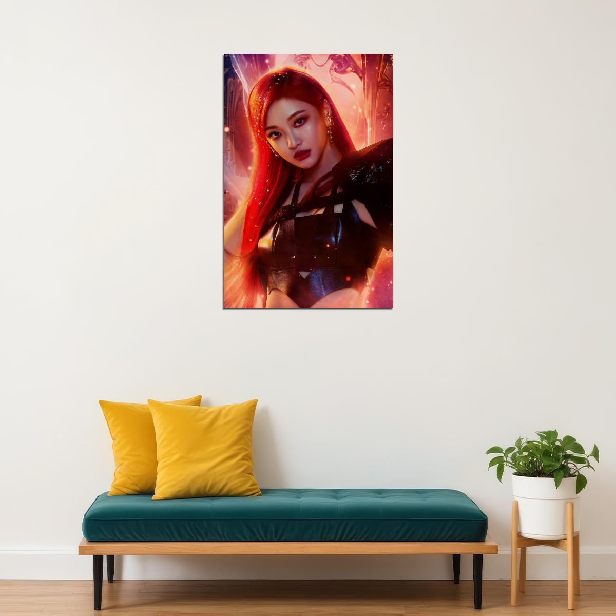aespa Ningning Next Level Album Teaser Photo K-pop Music Poster Futuristic Aesthetic  Female Idol Fashion Print Trendy Girl Group Wall Art - xonomax