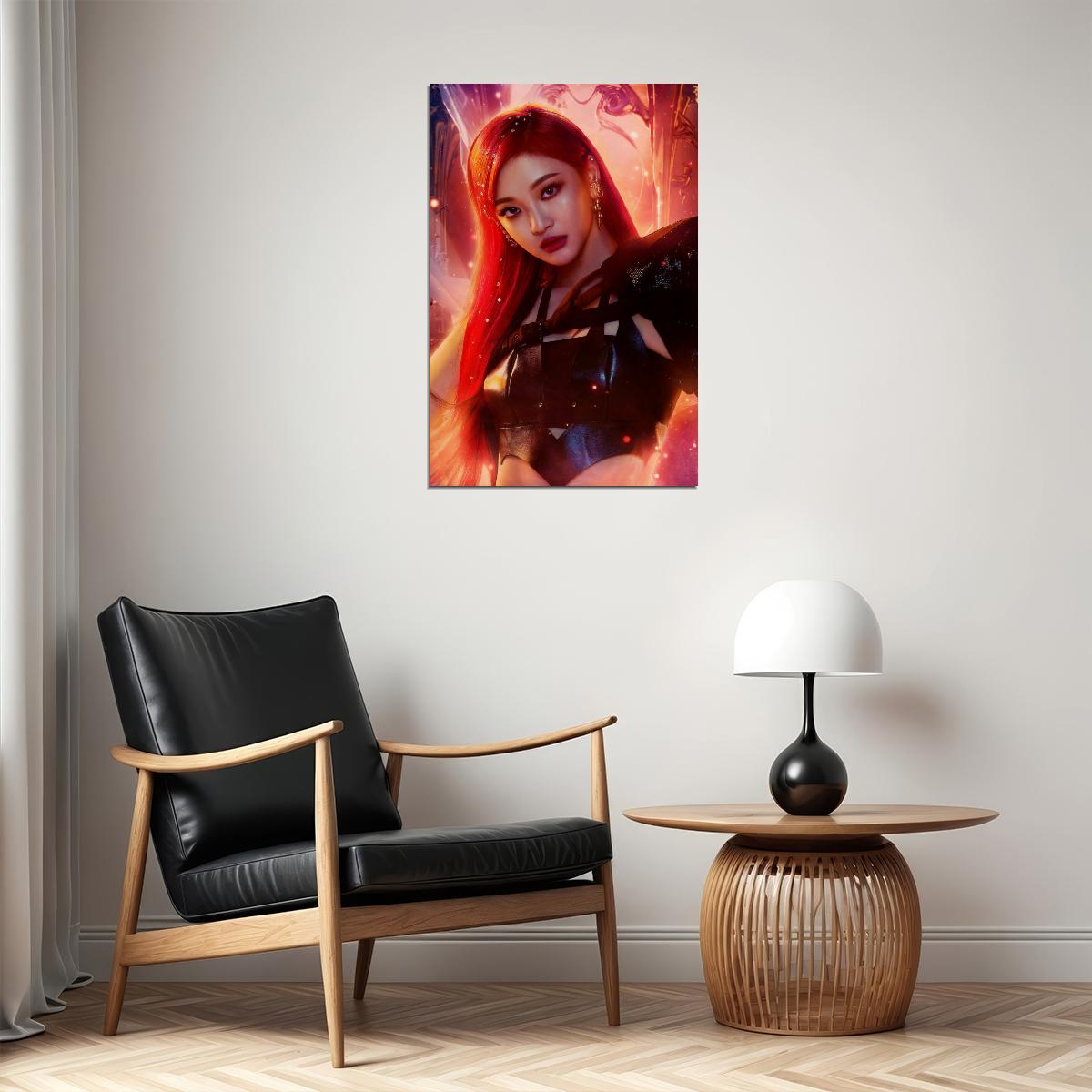 aespa Ningning Next Level Album Teaser Photo K-pop Music Poster Futuristic Aesthetic  Female Idol Fashion Print Trendy Girl Group Wall Art - xonomax