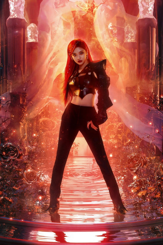 aespa Ningning Next Level Album Teaser Photo K-pop Music Poster Photocard Aesthetic  Female Idol Fashion Print Trendy Girl Group Wall Art - xonomax