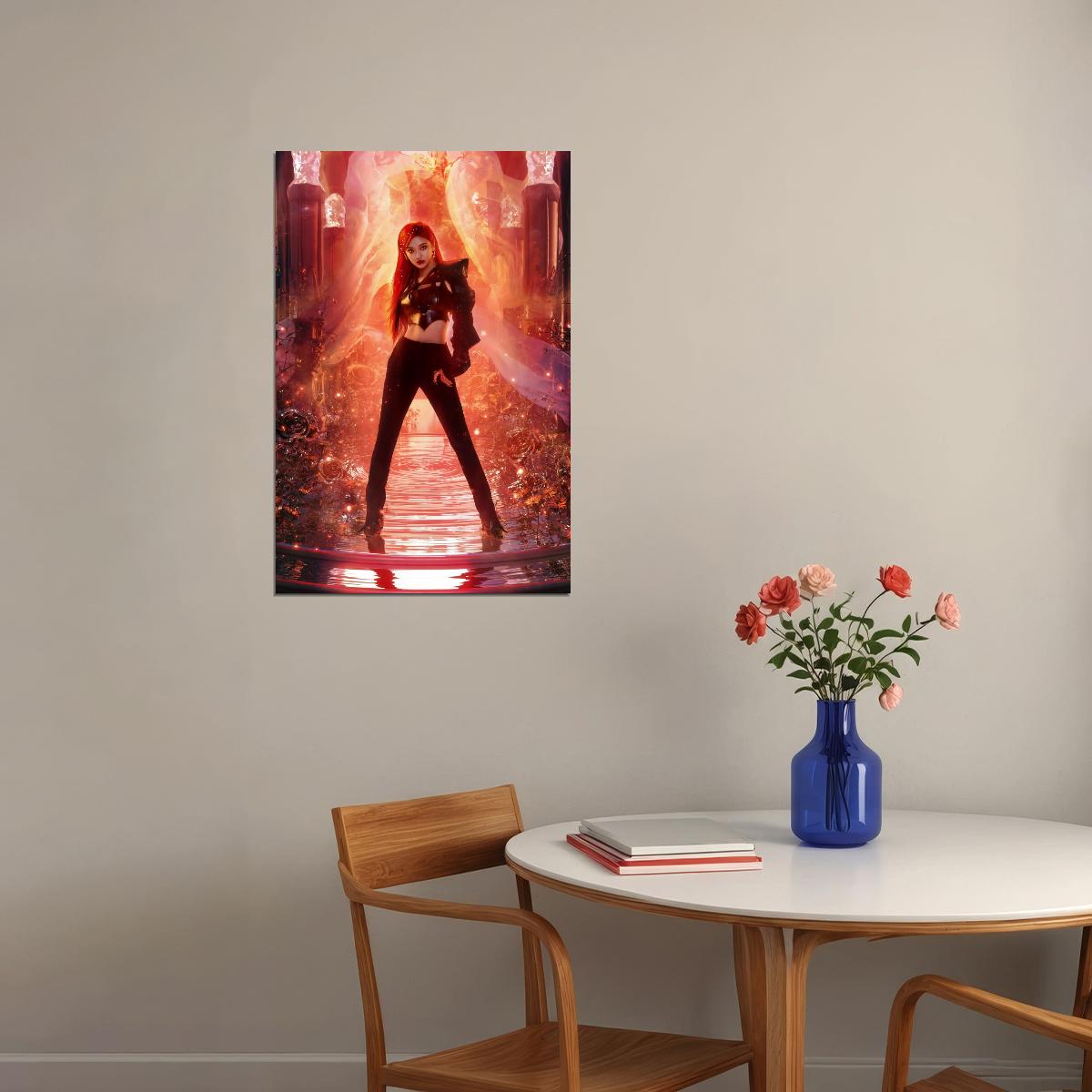 aespa Ningning Next Level Album Teaser Photo K-pop Music Poster Photocard Aesthetic  Female Idol Fashion Print Trendy Girl Group Wall Art - xonomax