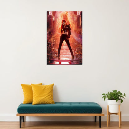 aespa Ningning Next Level Album Teaser Photo K-pop Music Poster Photocard Aesthetic  Female Idol Fashion Print Trendy Girl Group Wall Art - xonomax