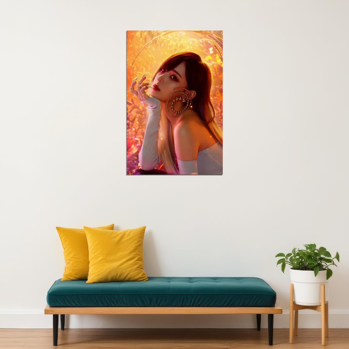 aespa Winter Next Level Album Teaser Photo K-pop Music Poster Futuristic Aesthetic  Female Idol Fashion Print Trendy Girl Group Wall Art - xonomax