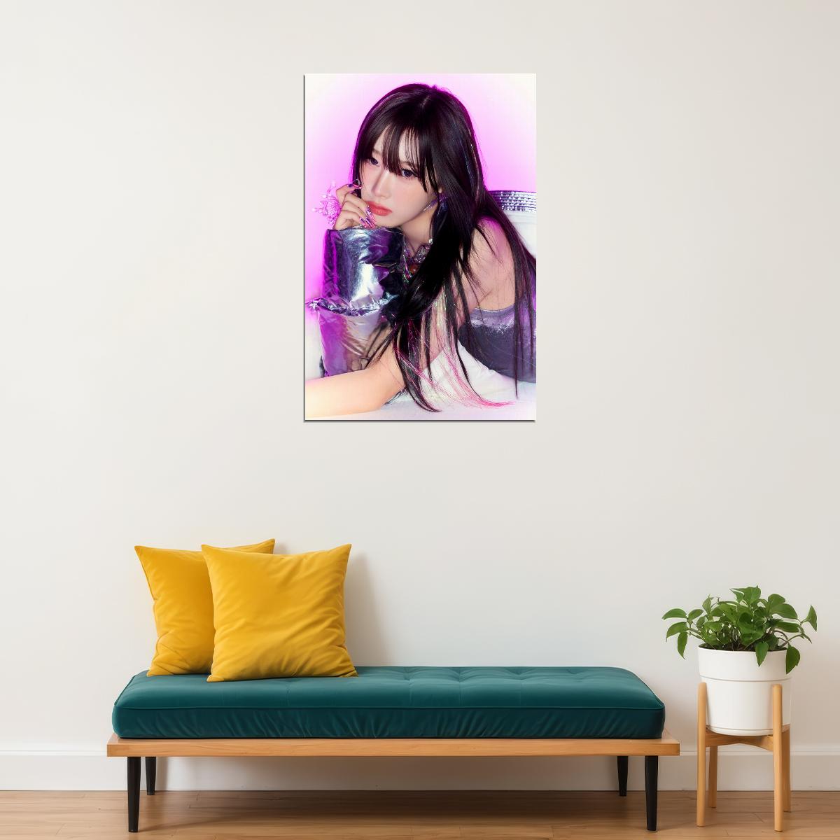 aespa Giselle Supernova MV Teaser Photos Armageddon K-pop Music Poster Y2K Futuristic Style Aesthetic  Female Idol Fashion Print Iconic Girl Group Wall Art - xonomax